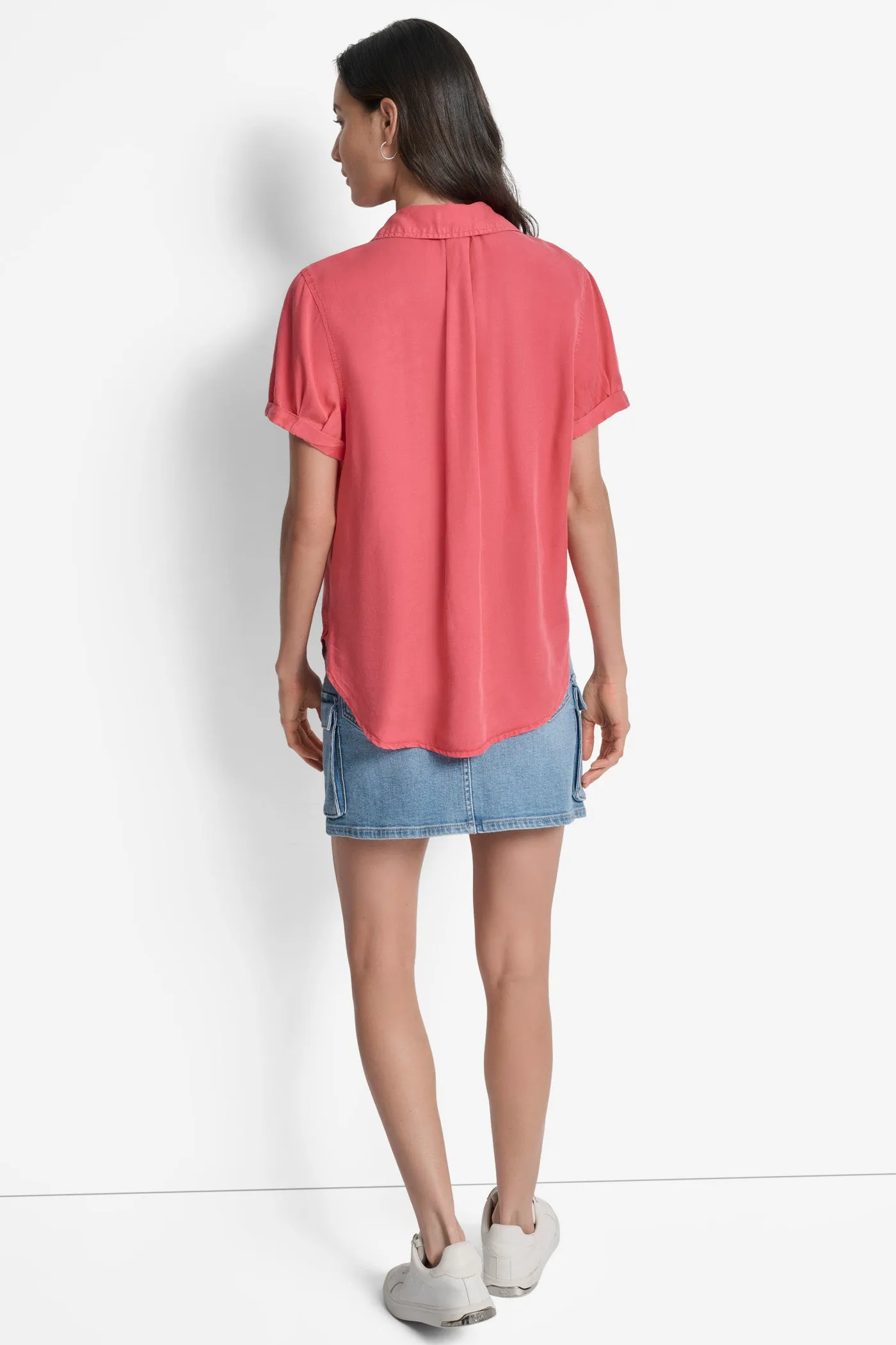 ROLLED SLEEVE SHIRT sold by DKNY product image thumbnail 2