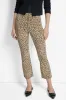 HIGH-RISE RAW EDGE FLARE JEAN sold by DKNY