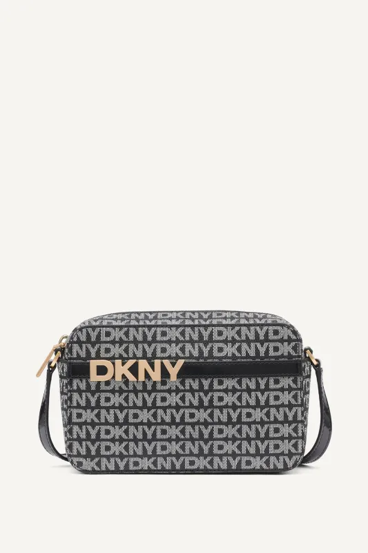 AVRIL LOGO CAMERA BAG sold by DKNY