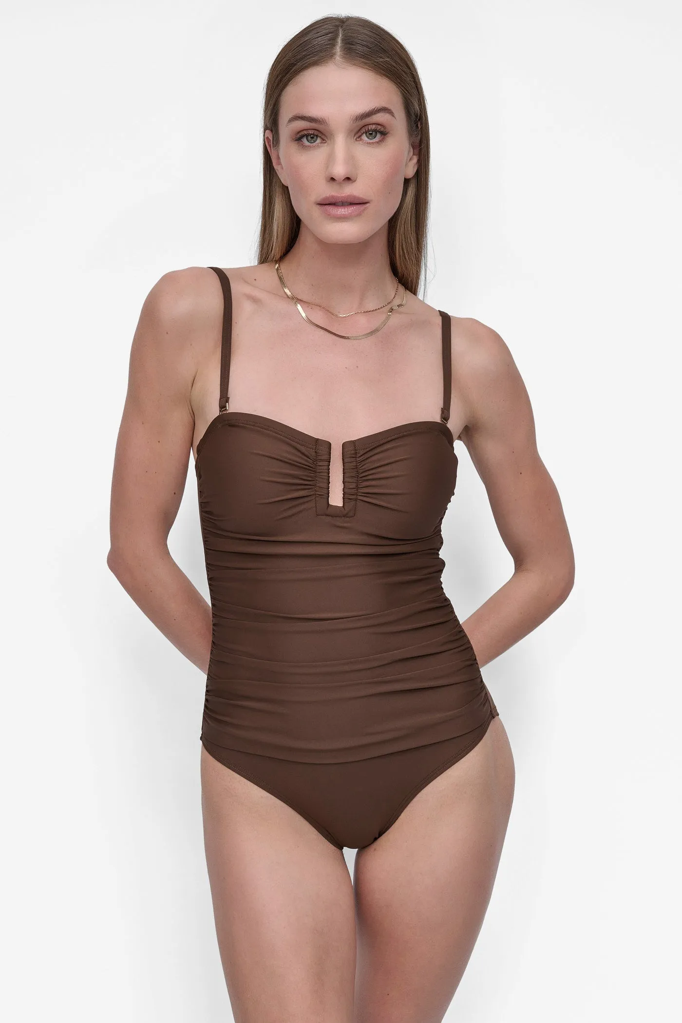 U-WIRE BANDEAU ONE PIECE sold by DKNY product image thumbnail 4