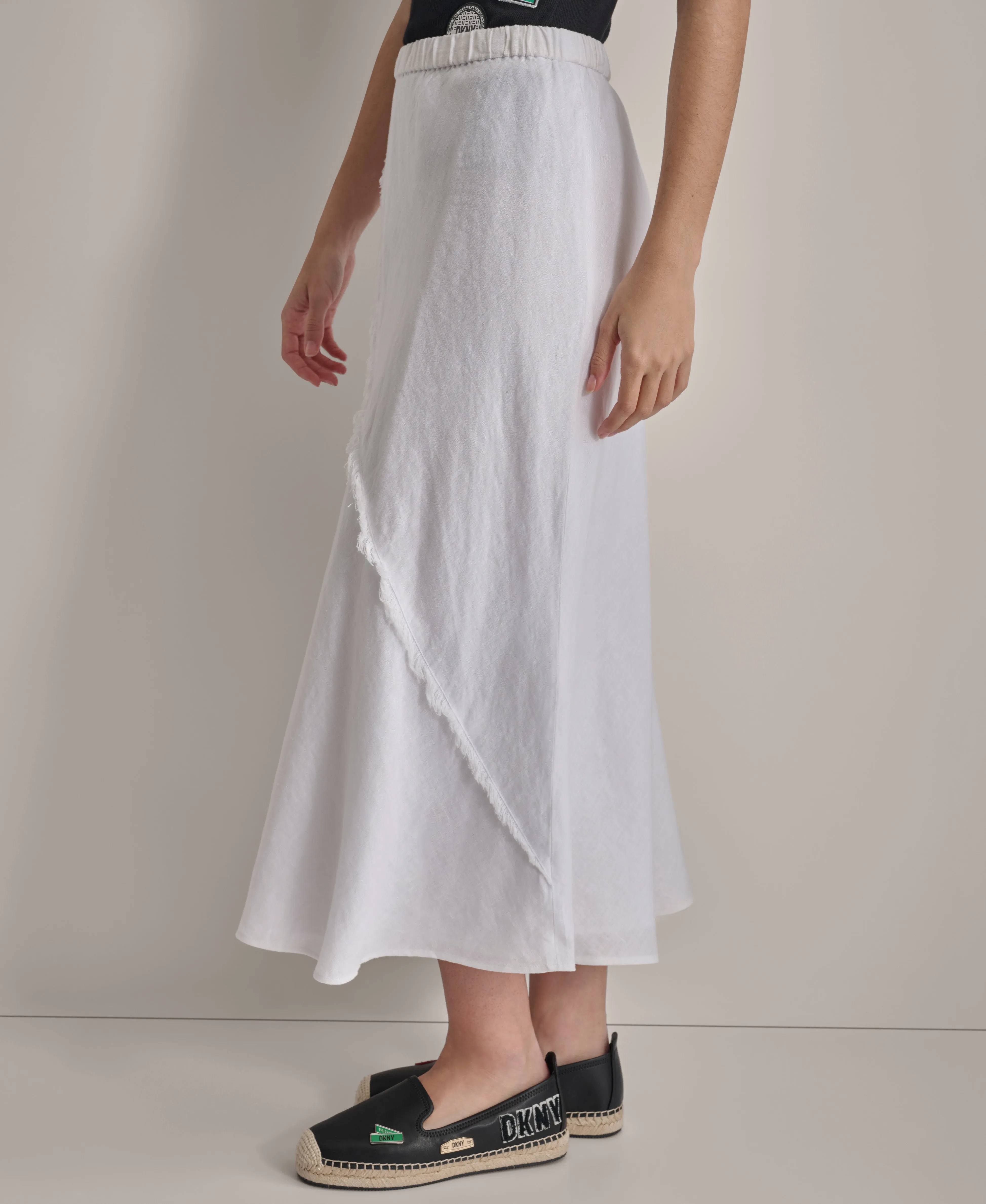 PULL ON LINEN SKIRT sold by DKNY product image thumbnail 5