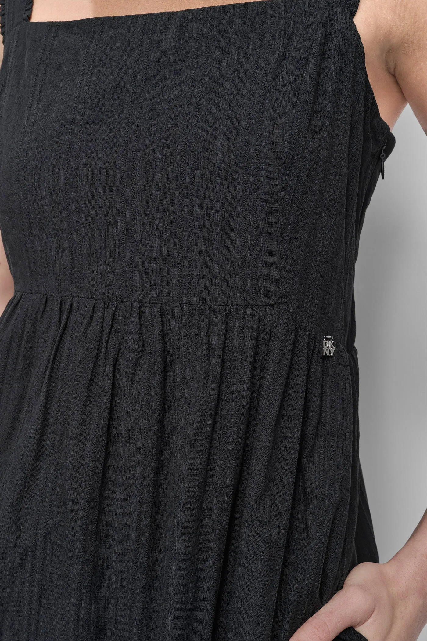 TIERED MAXI SWING DRESS sold by DKNY product image thumbnail 5