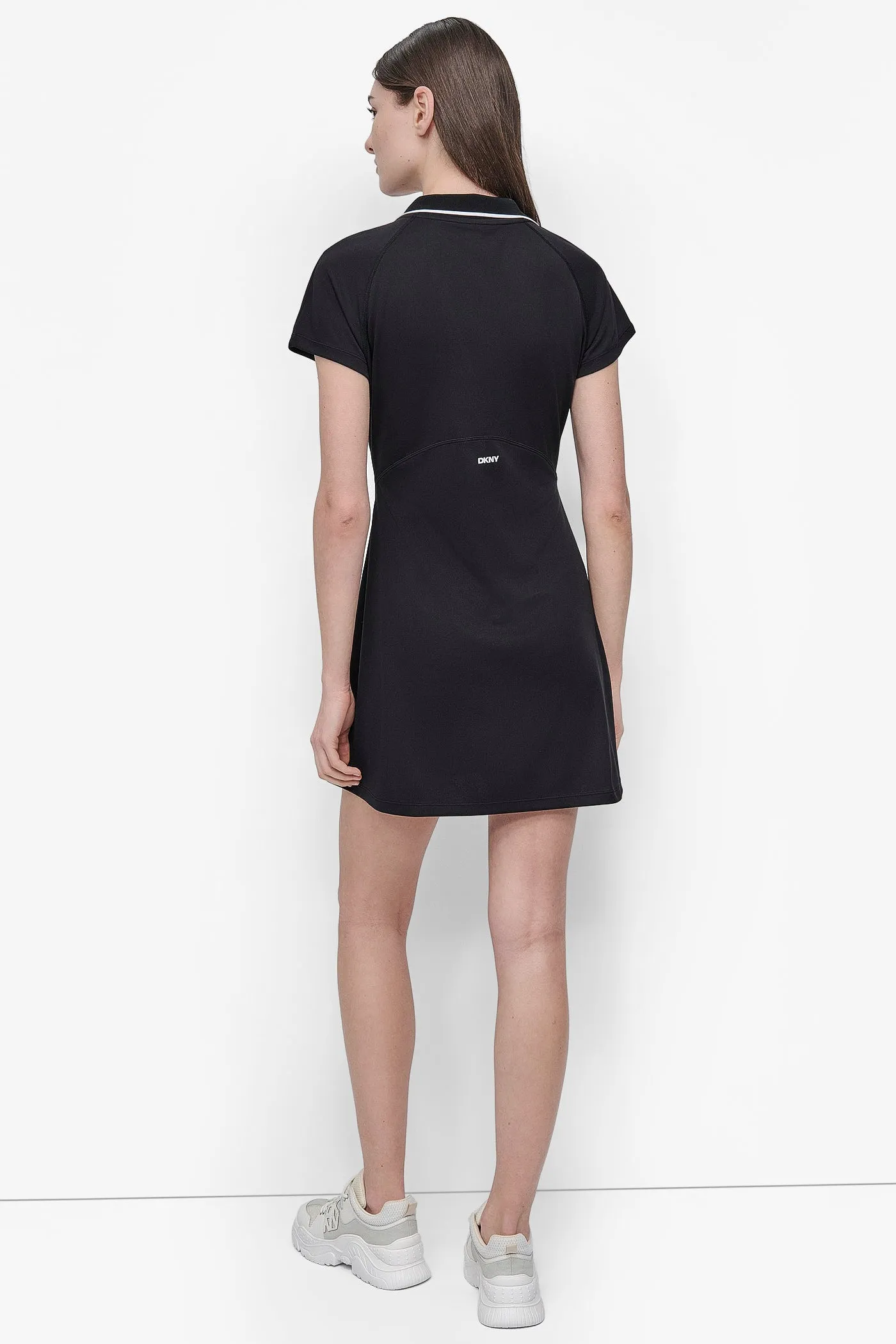 MINI ZIP POLO DRESS sold by DKNY product image thumbnail 2