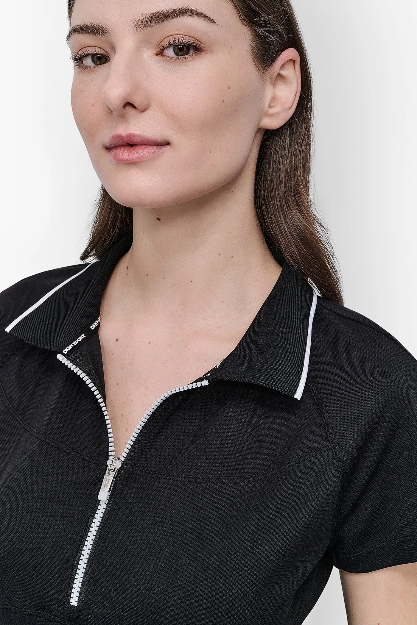 MINI ZIP POLO DRESS sold by DKNY product image thumbnail 3