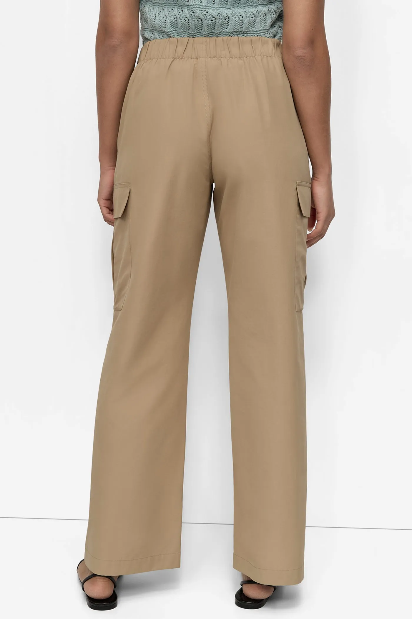 HIGH-RISE STRAIGHT-LEG CARGO PANT sold by DKNY product image thumbnail 2