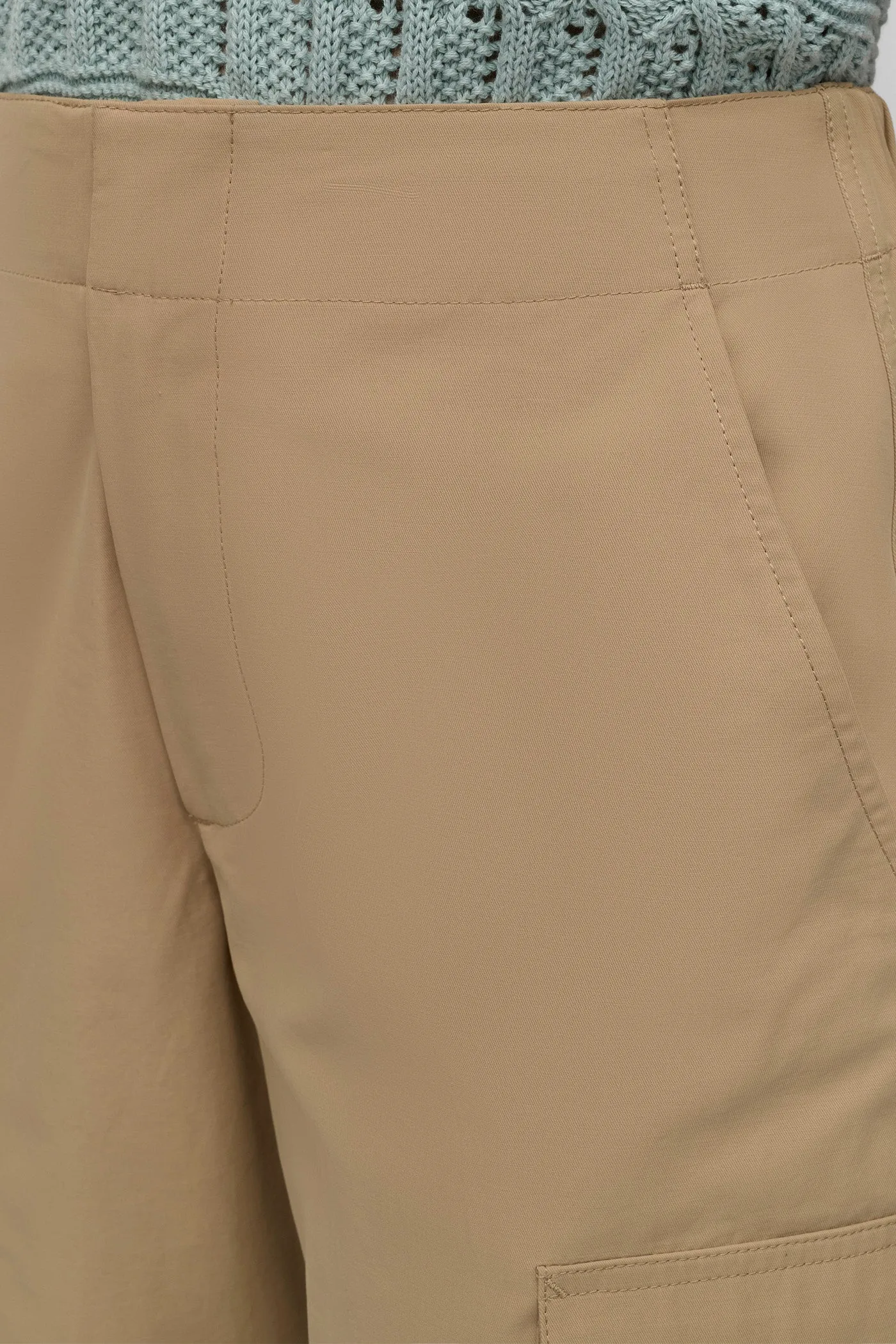 HIGH-RISE STRAIGHT-LEG CARGO PANT sold by DKNY product image thumbnail 4