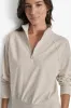 HALF-ZIP SWEATER sold by DKNY
