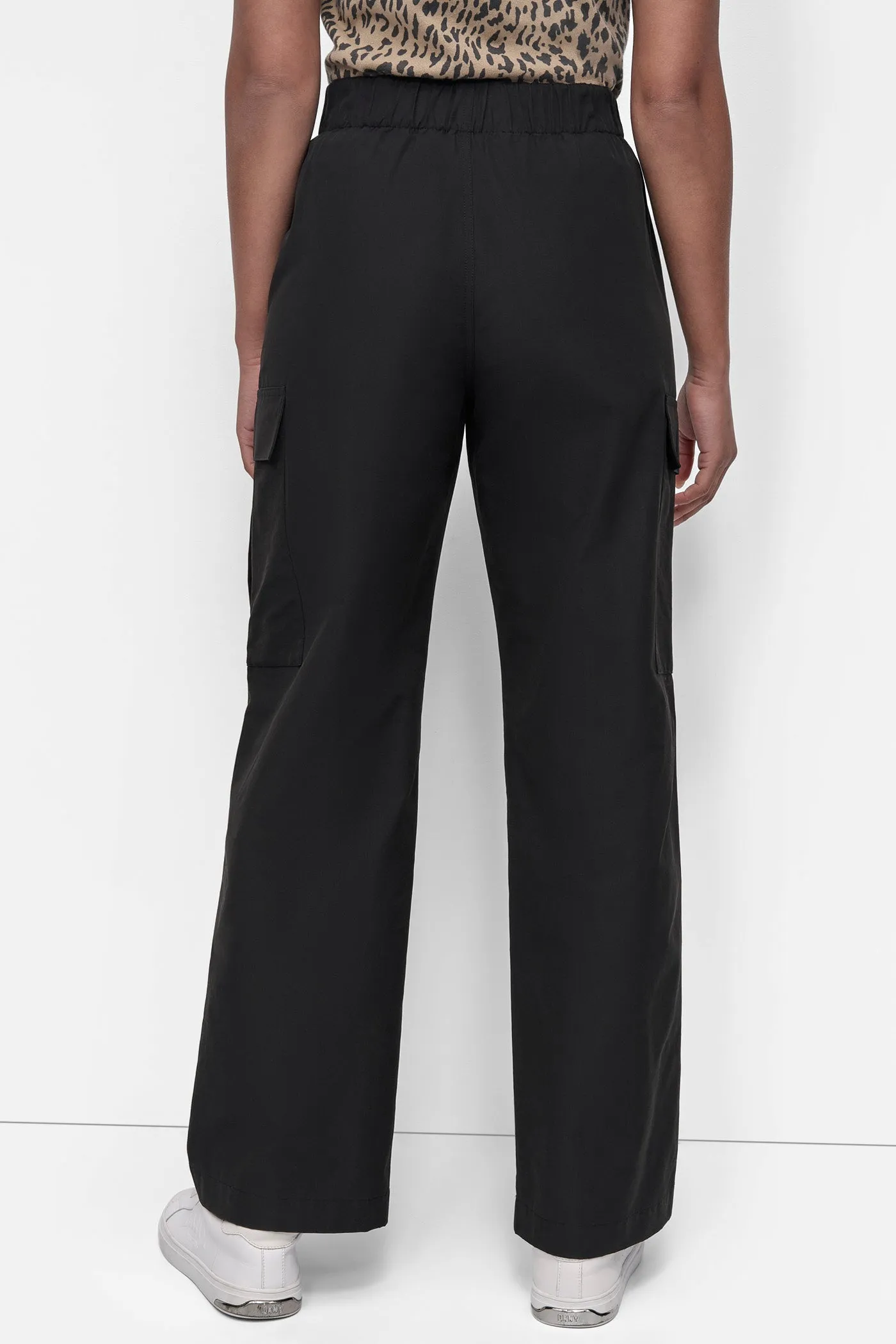 HIGH-RISE STRAIGHT-LEG CARGO PANT sold by DKNY product image thumbnail 2