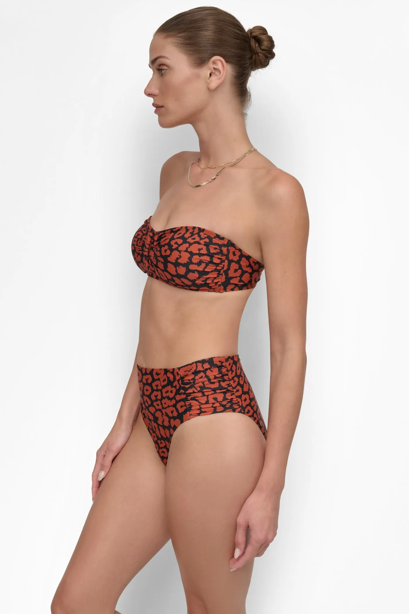 U-WIRE BANDEAU SHIRRED BIKINI sold by DKNY product image thumbnail 3