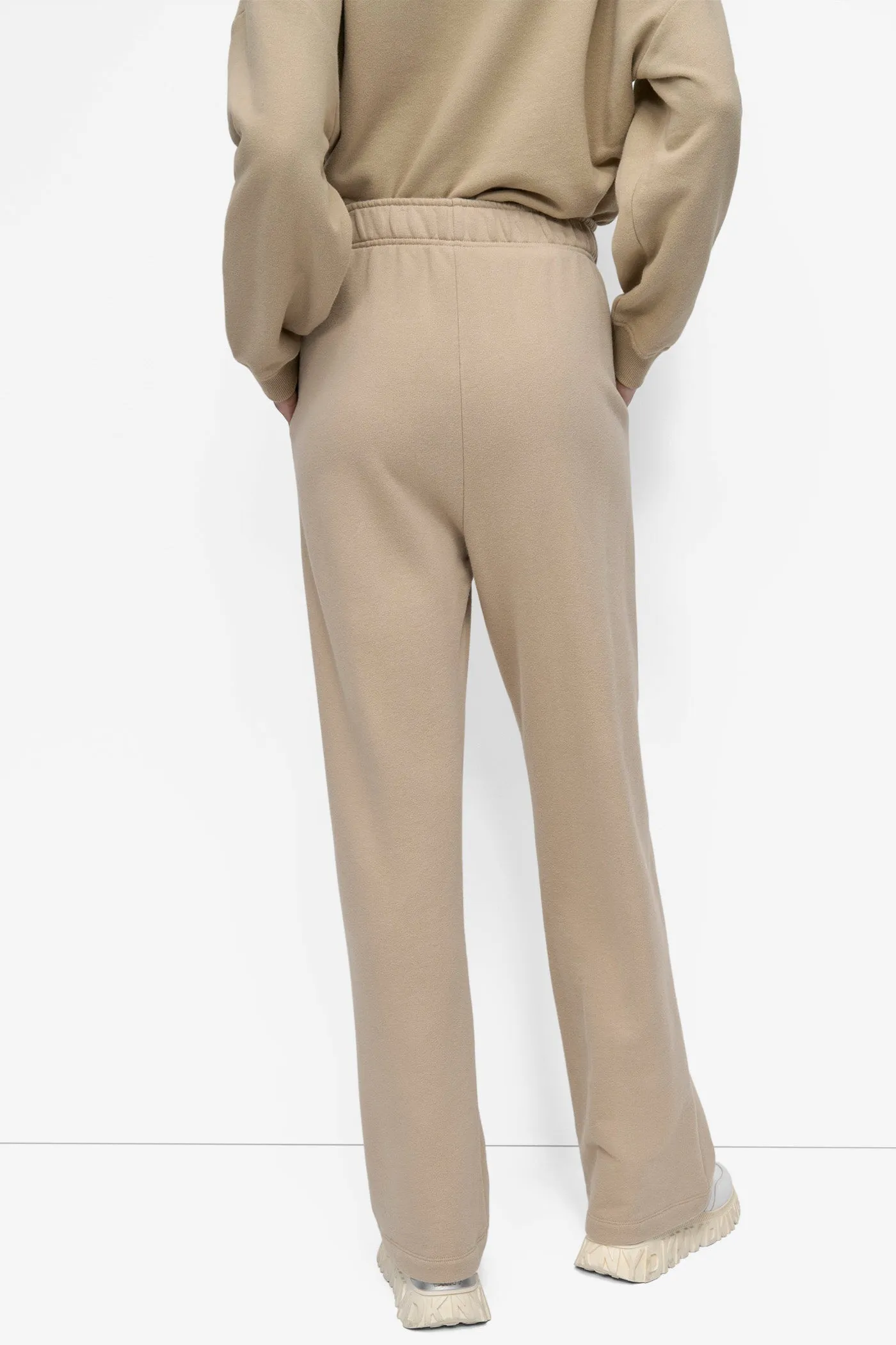 EXTRA HIGH-RISE LOGO-EMBELLISHED SWEATPANT sold by DKNY product image thumbnail 2
