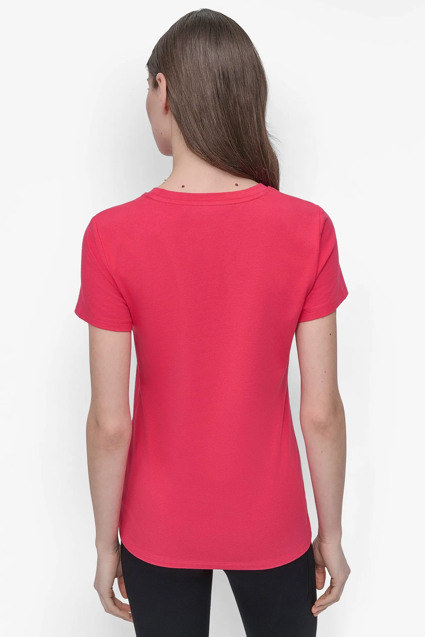 LOGO-EMBELLISHED TEE sold by DKNY product image thumbnail 2