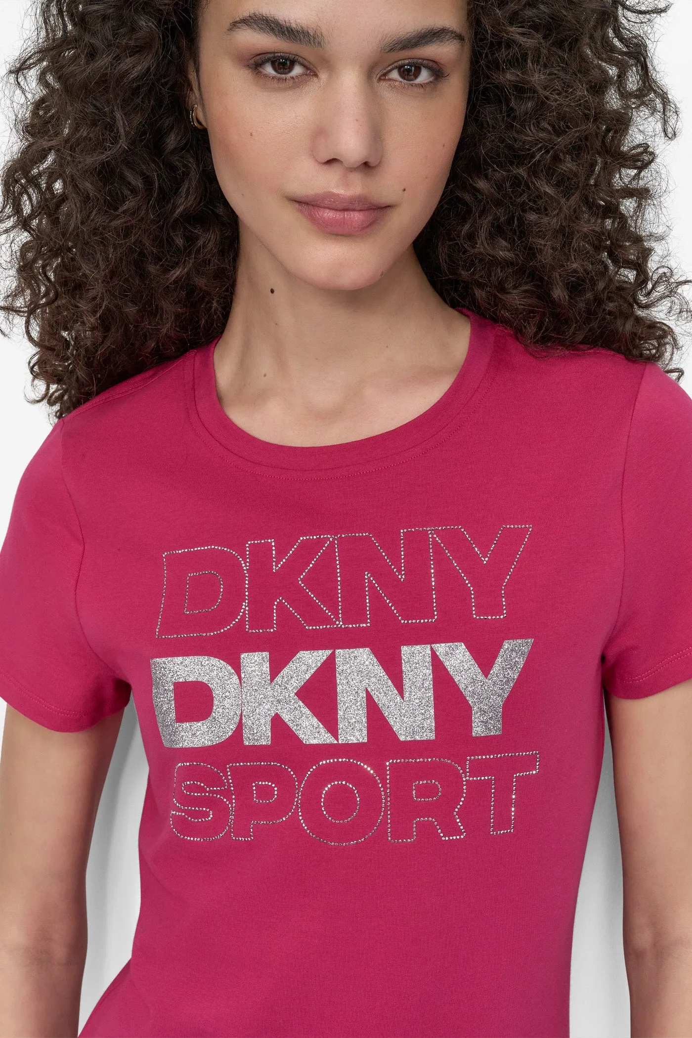 EMBELLISHED LOGO TEE sold by DKNY product image thumbnail 4