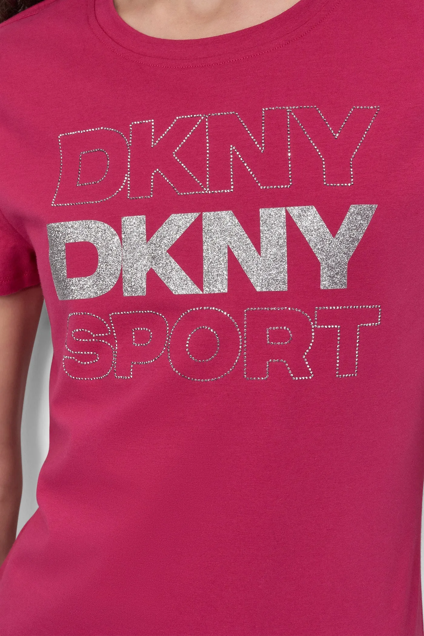EMBELLISHED LOGO TEE sold by DKNY product image thumbnail 5