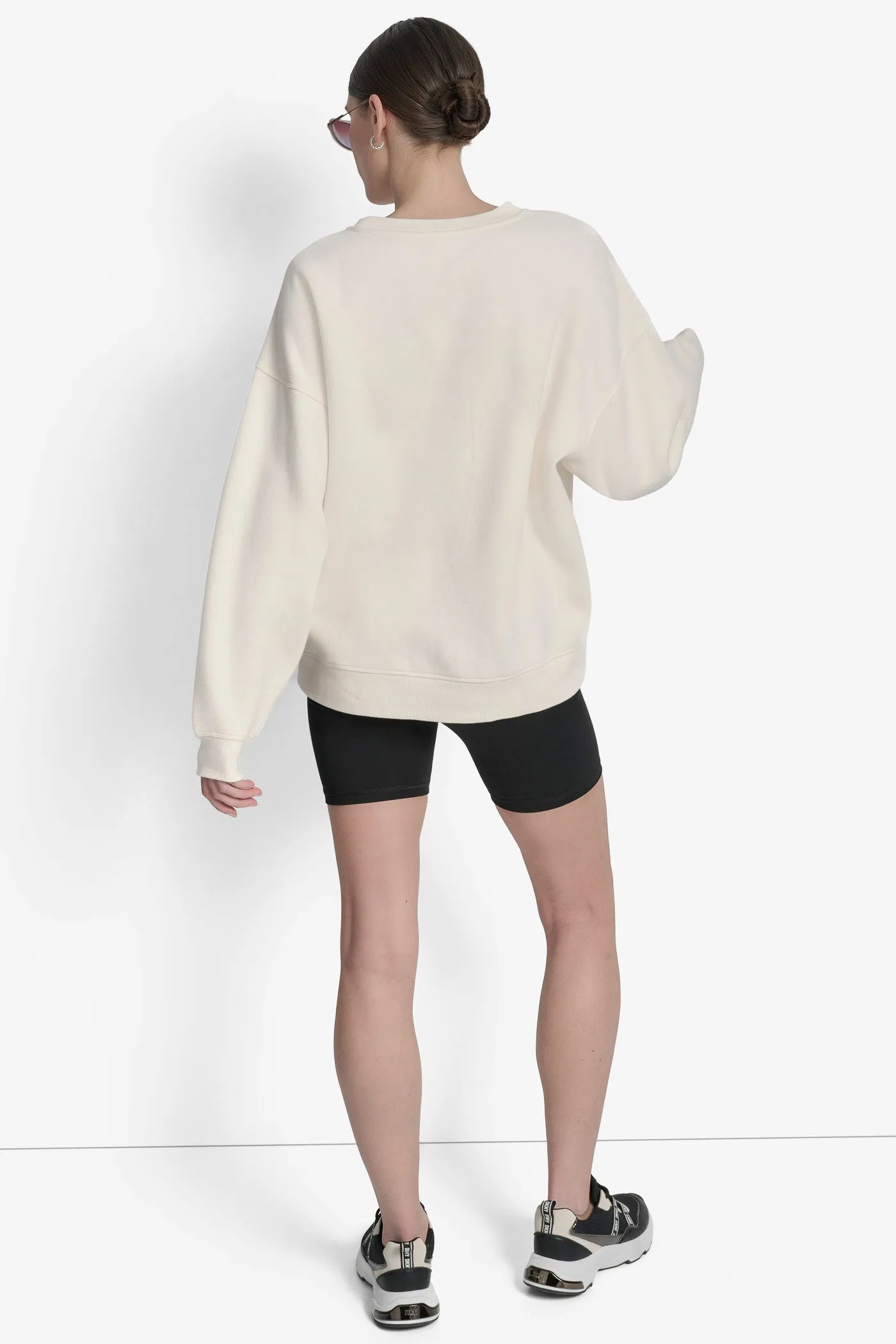 DKNY STACKED ANIMAL PRINT FLOCKING LOGO LONGLINE sold by DKNY product image thumbnail 2