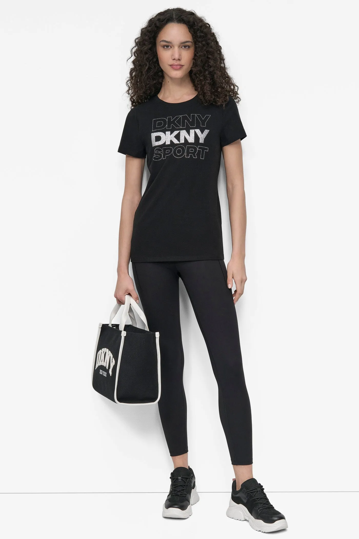 EMBELLISHED LOGO TEE sold by DKNY product image thumbnail 5