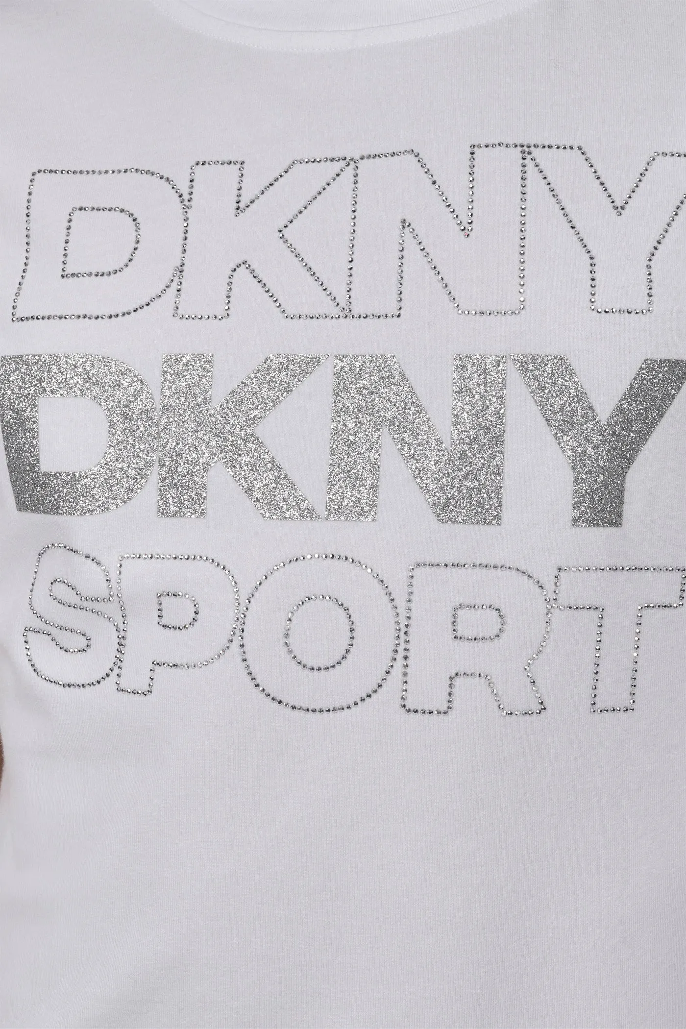 EMBELLISHED LOGO TEE sold by DKNY product image thumbnail 5