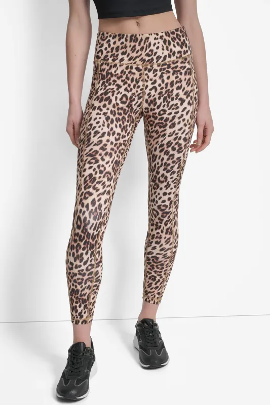 MID-RISE PRINTED 7/8-LENGTH LEGGING sold by DKNY