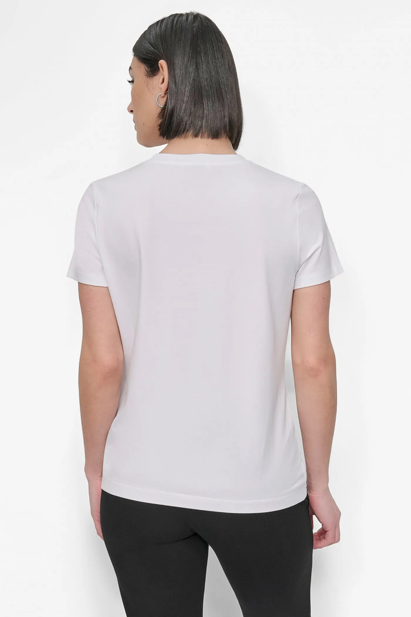 SHORT SLEEVE NYC SKYLINE LOGO TEE sold by DKNY product image thumbnail 2