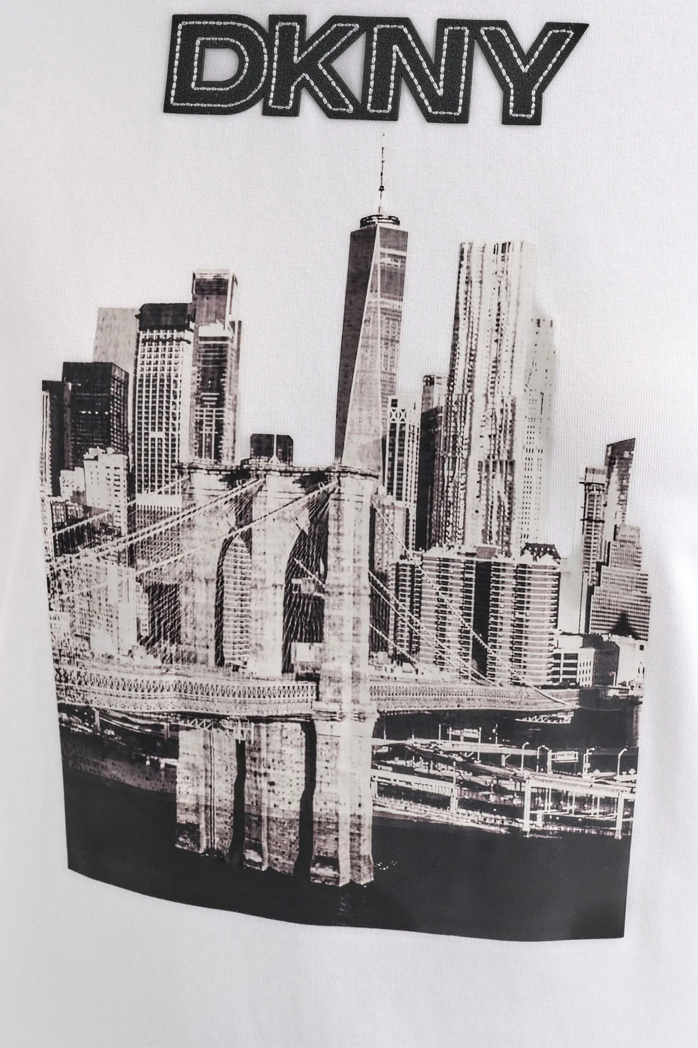 SHORT SLEEVE NYC SKYLINE LOGO TEE sold by DKNY product image thumbnail 4