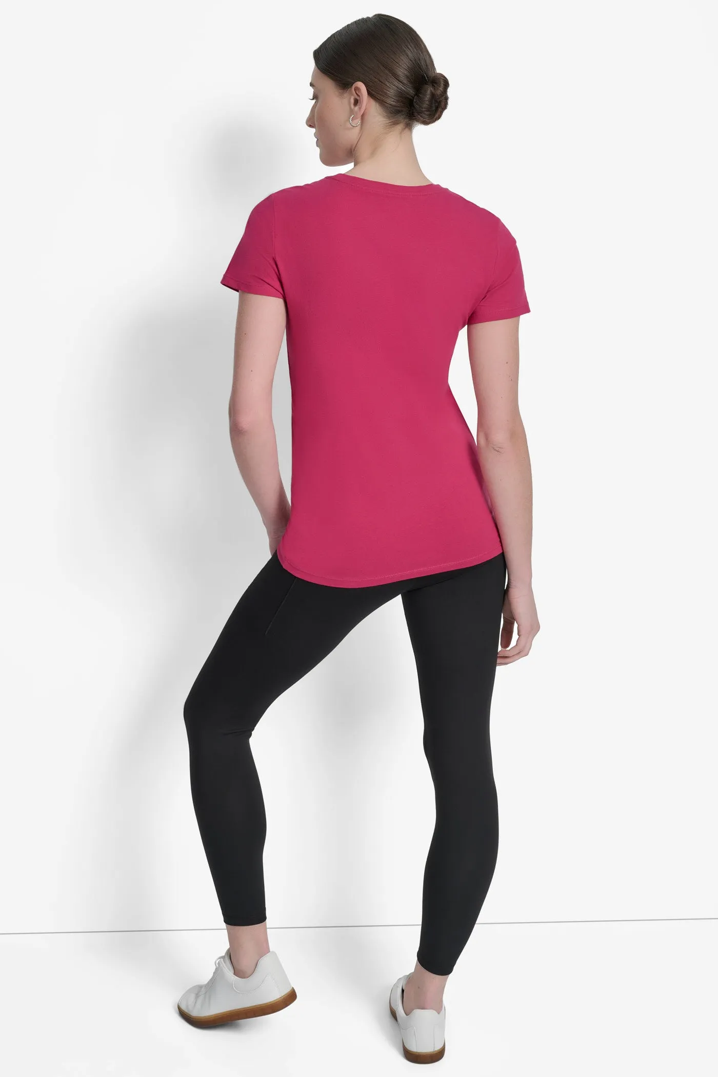 EXPLODED LOGO CREW NECK TEE sold by DKNY product image thumbnail 2