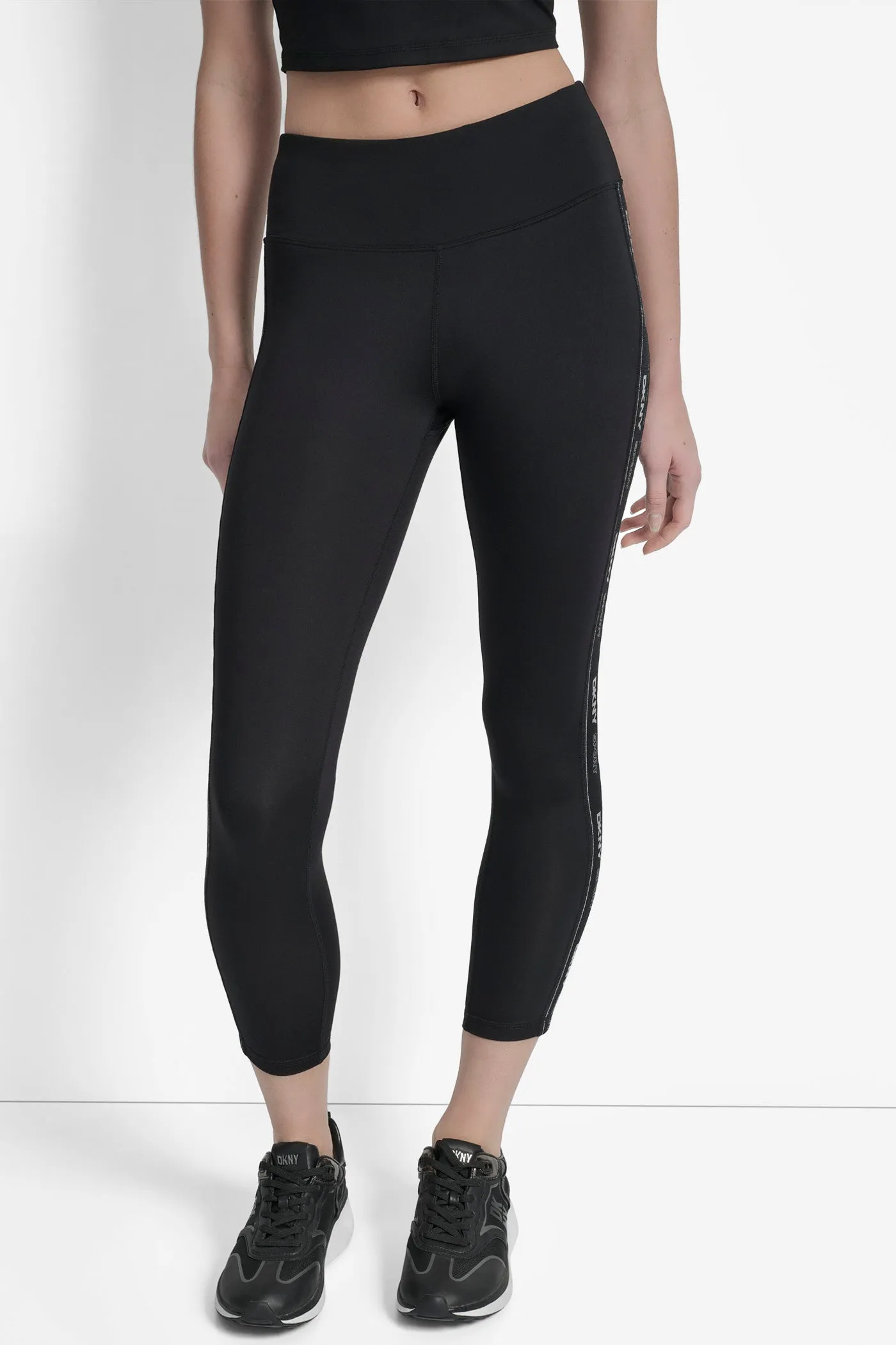 BALANCE COMPRESSION HIGH WAIST 7/8 TIGHT WITH LOGO sold by DKNY