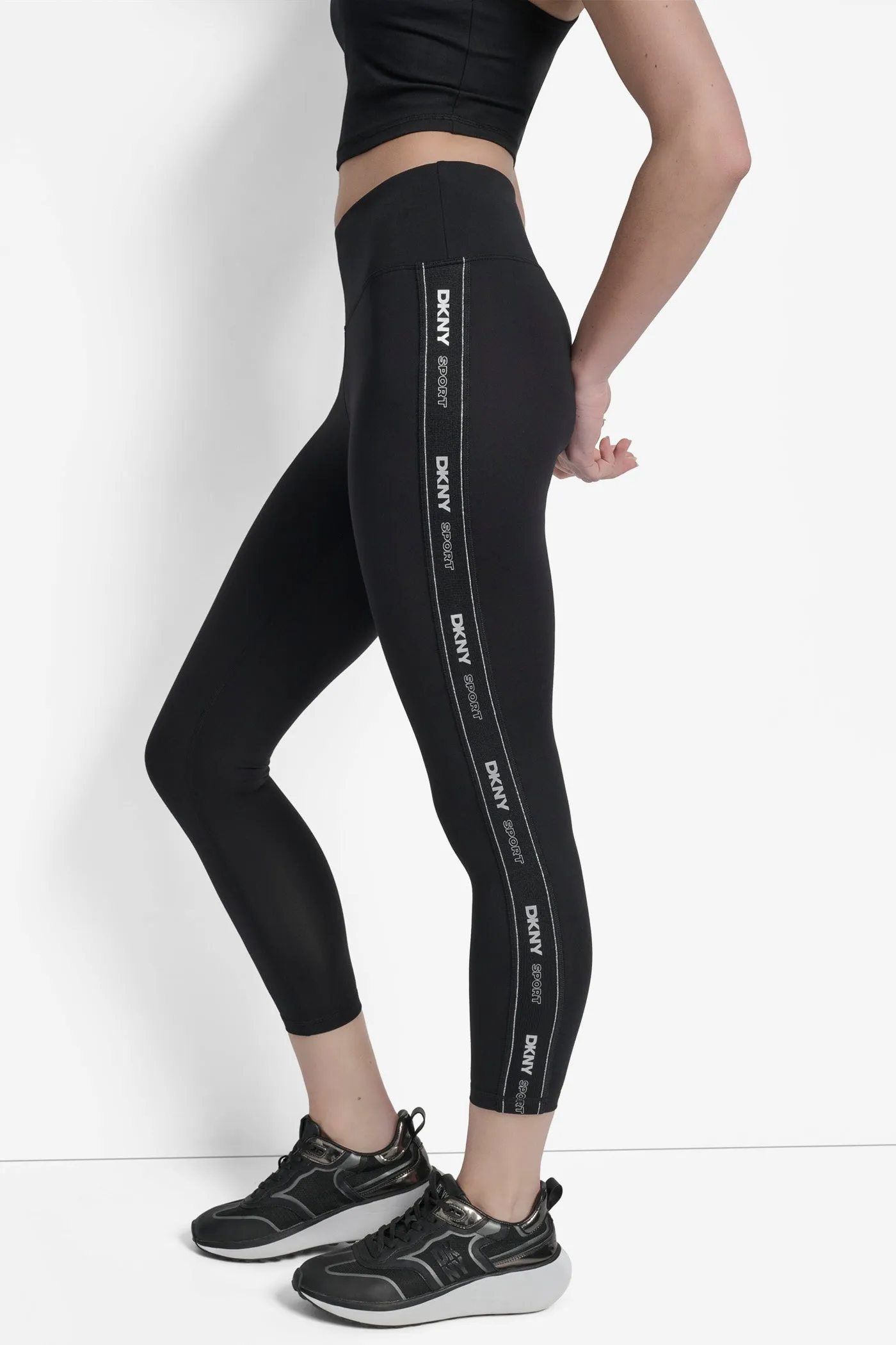 BALANCE COMPRESSION HIGH WAIST 7/8 TIGHT WITH LOGO sold by DKNY product image thumbnail 3