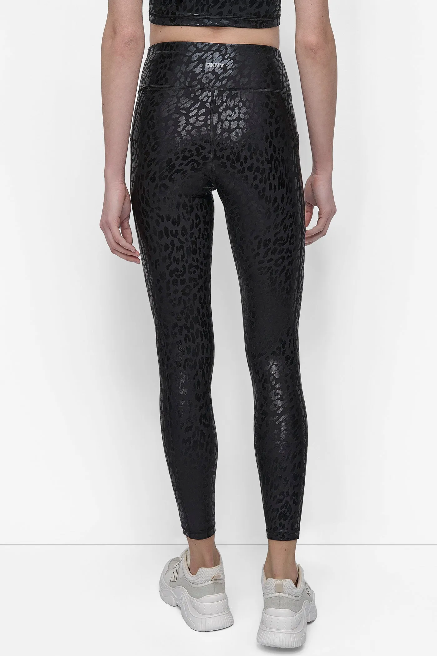 MID-RISE LEOPARD 7/8-LENGTH LEGGING sold by DKNY product image thumbnail 2