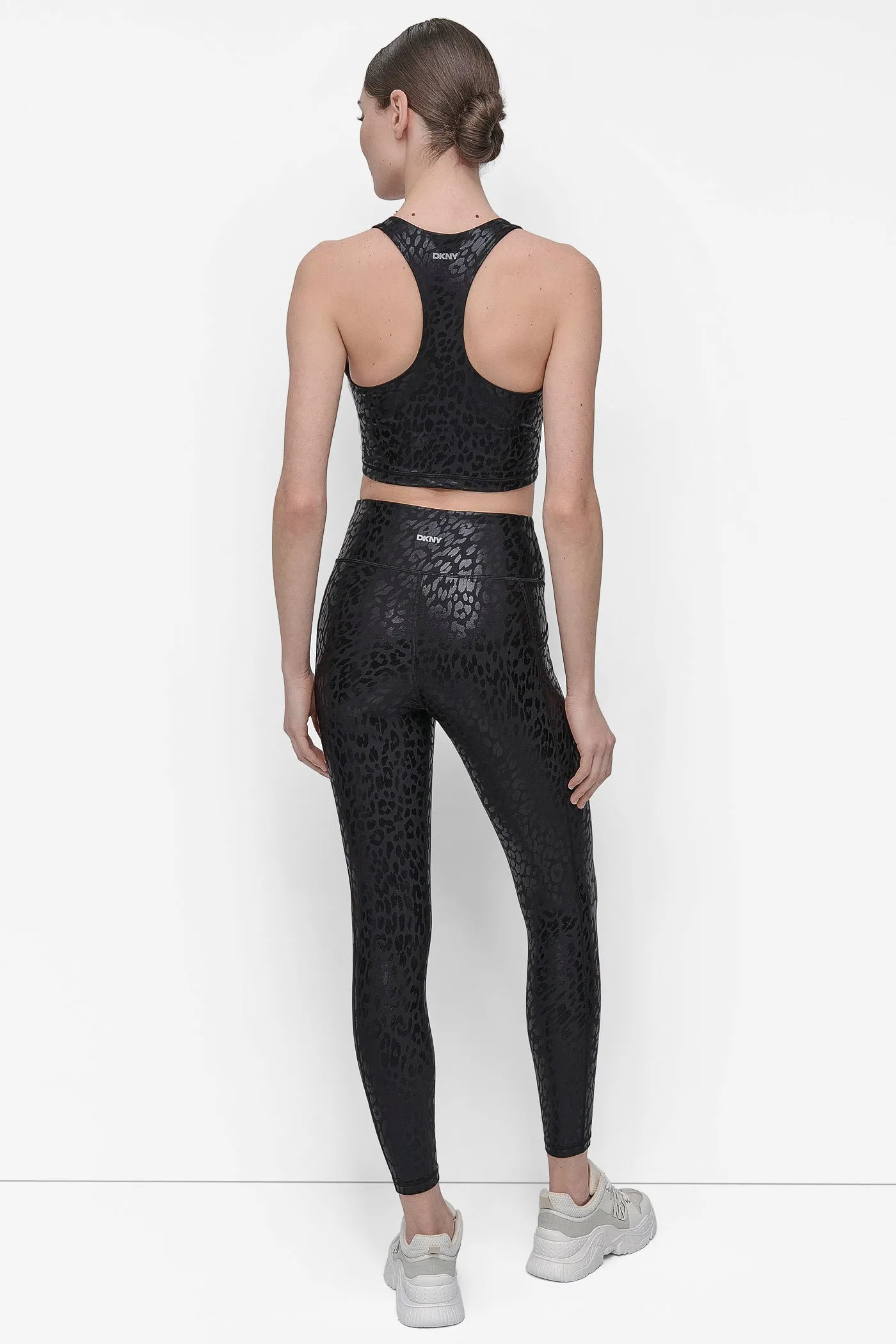 MID-RISE LEOPARD 7/8-LENGTH LEGGING sold by DKNY product image thumbnail 5