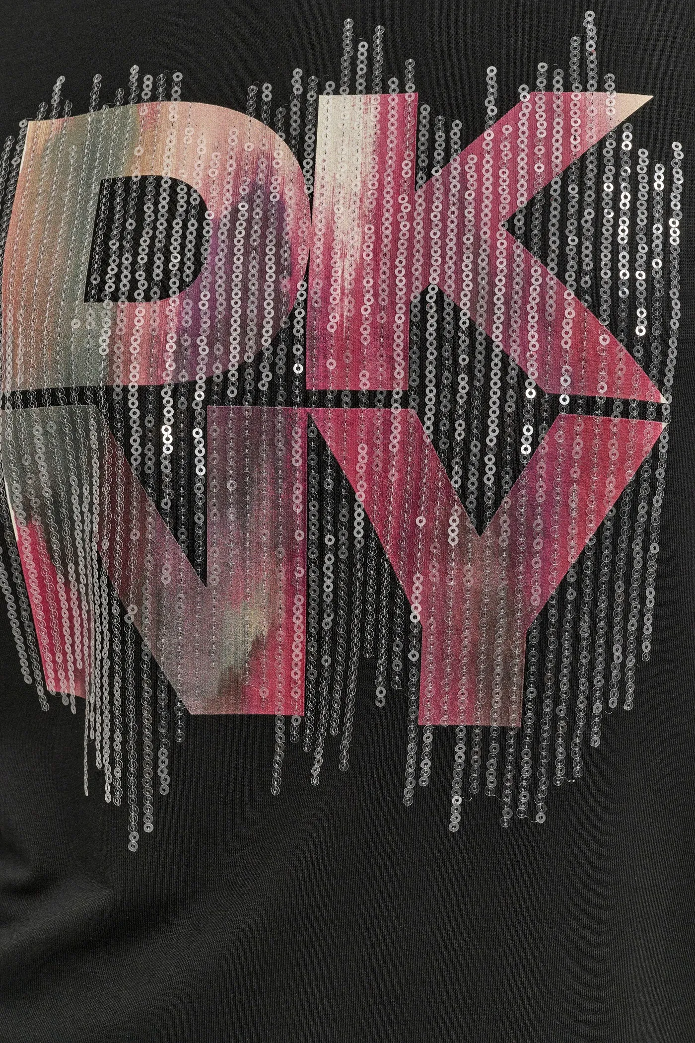 SHORT SLEEVE PRINTED STACK LOGO TEE sold by DKNY product image thumbnail 3