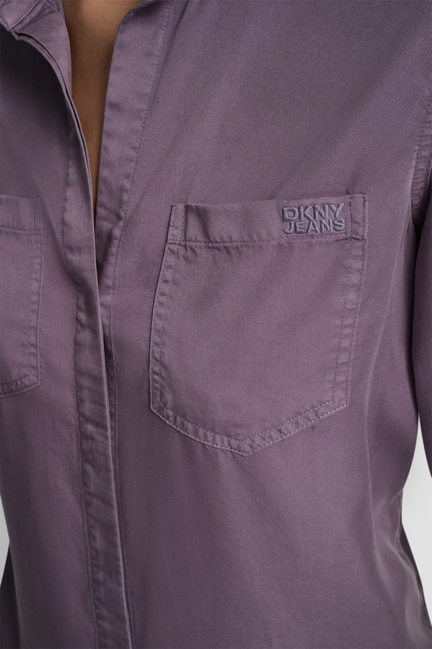 SPLIT BACK BUTTON FRONT WITH ROLL TAB sold by DKNY product image thumbnail 5