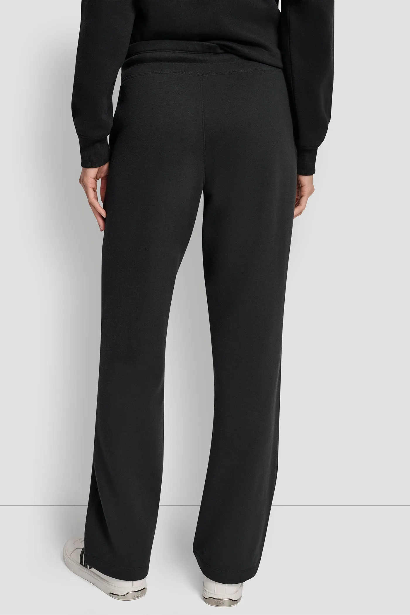 HIGH-RISE LOGO SLIM TRACK PANT sold by DKNY product image thumbnail 2