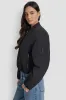 MATTE NYLON BOMBER STYLE JACKET sold by DKNY
