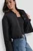 MATTE NYLON BOMBER STYLE JACKET sold by DKNY