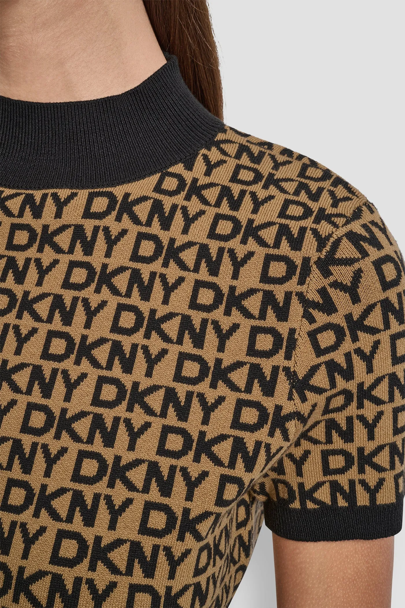 LOGO JACQUARD TOP sold by DKNY product image thumbnail 5