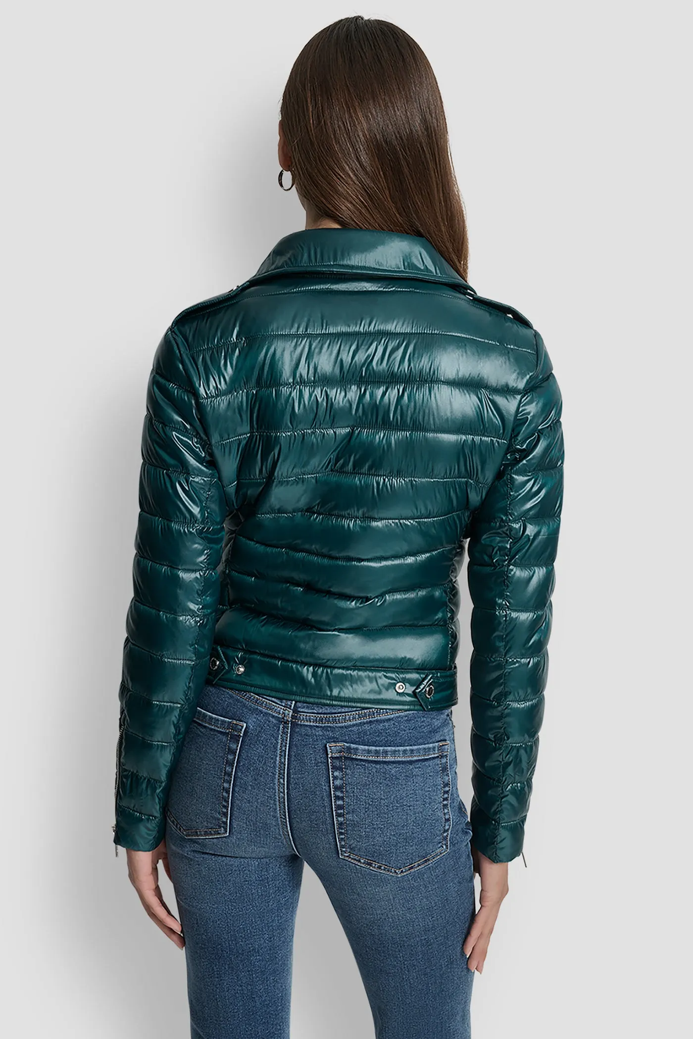 MOTO-STYLE PUFFER JACKET sold by DKNY product image thumbnail 2