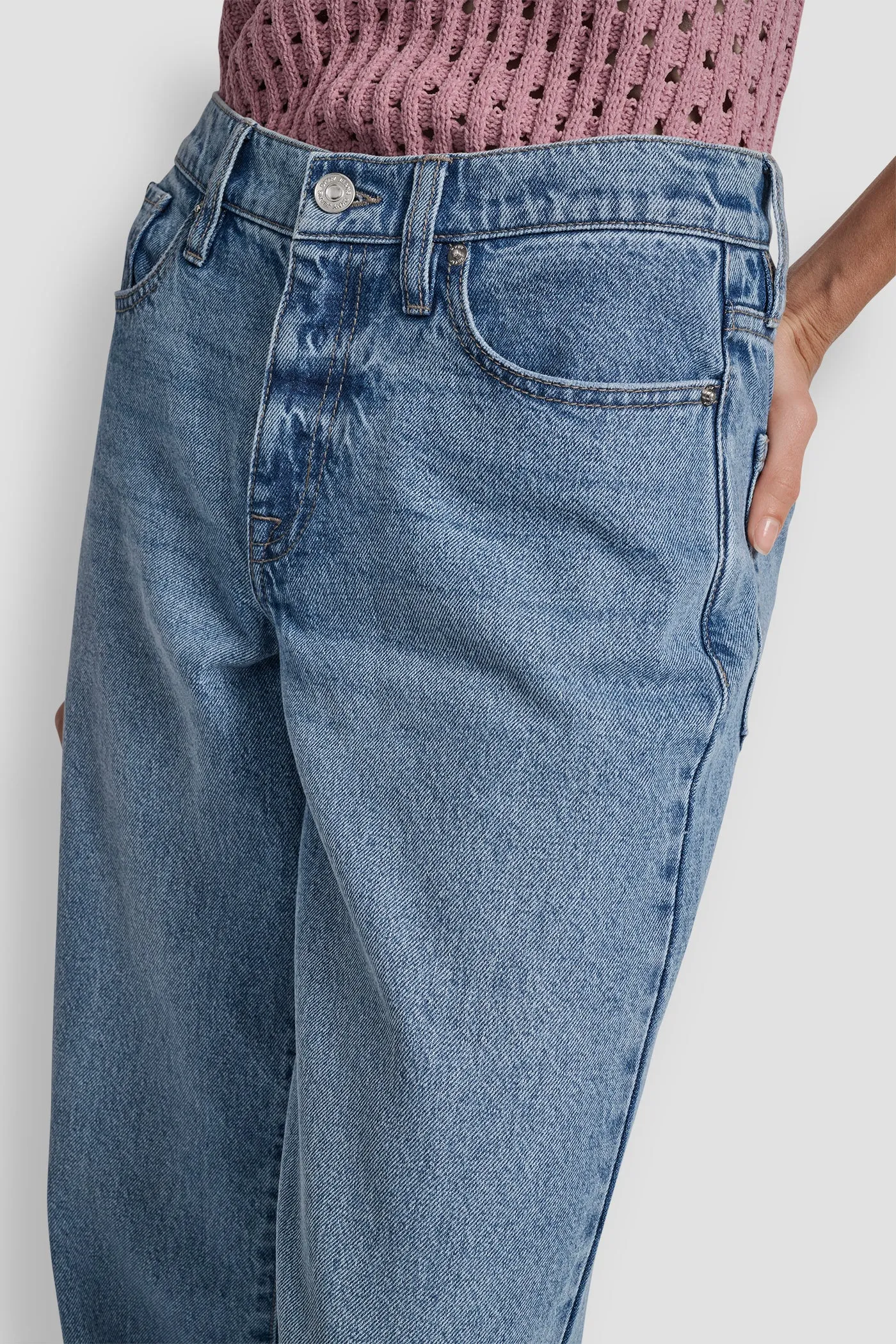 VESEY MID RISE RELAXED STRAIGHT 32 INCH INSEAM sold by DKNY product image thumbnail 4