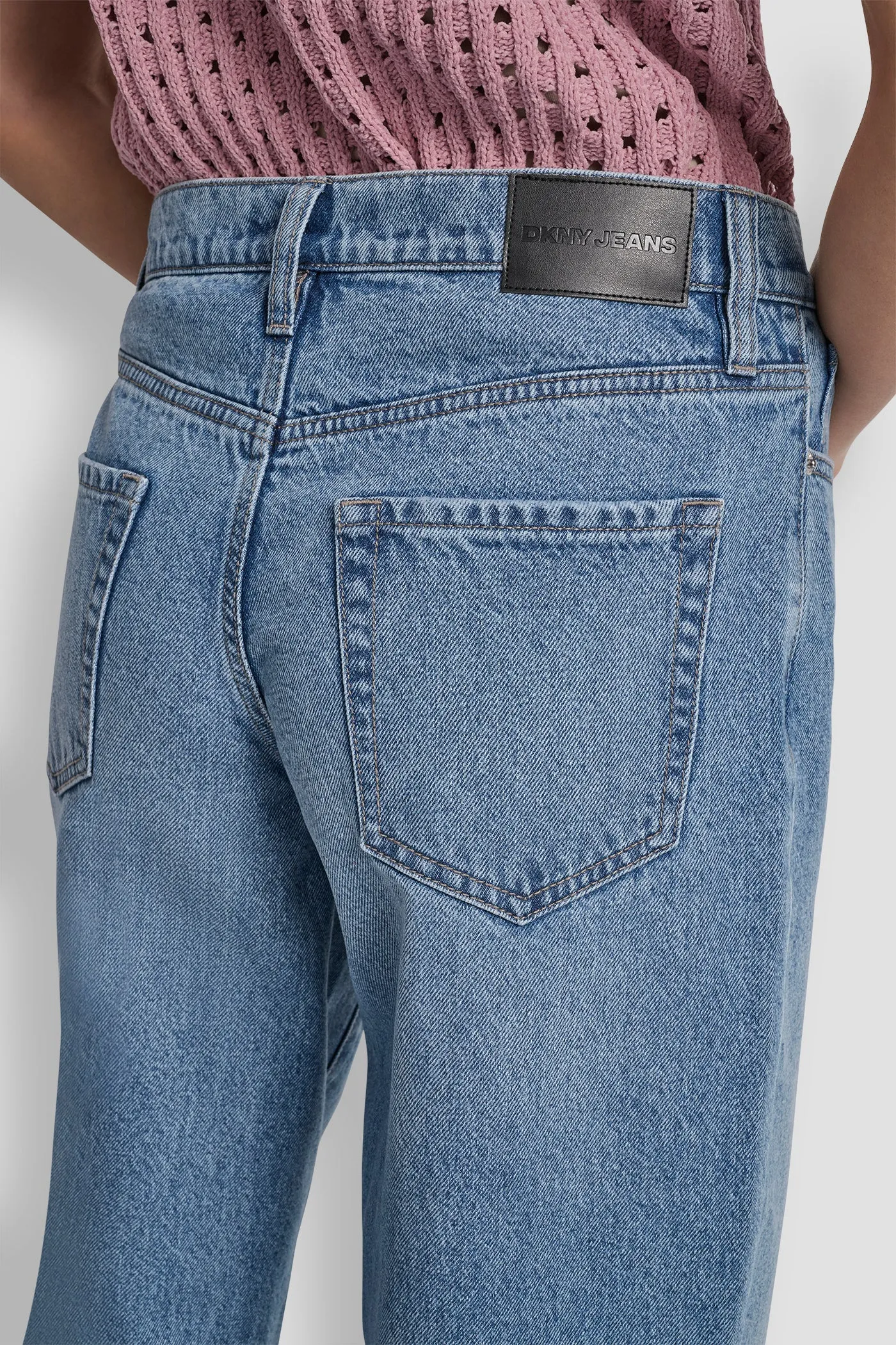 VESEY MID RISE RELAXED STRAIGHT 32 INCH INSEAM sold by DKNY product image thumbnail 5