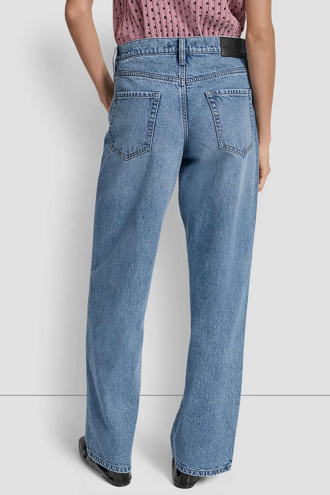 VESEY MID RISE RELAXED STRAIGHT 32 INCH INSEAM sold by DKNY product image thumbnail 2