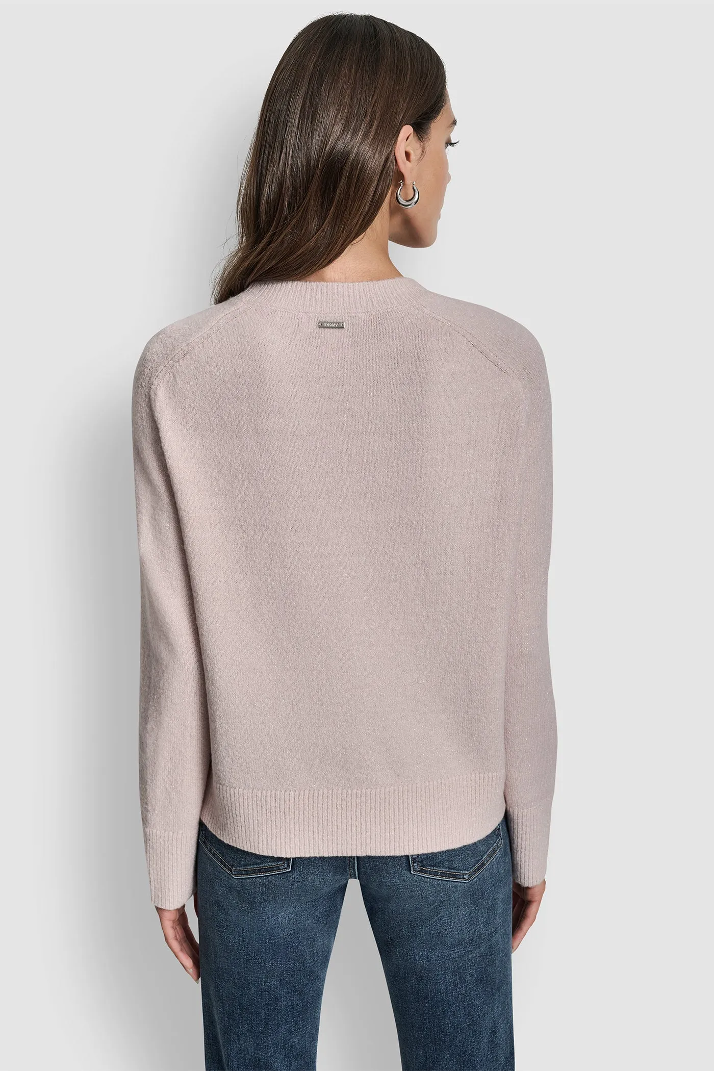 METALLIC SWEATER sold by DKNY product image thumbnail 2