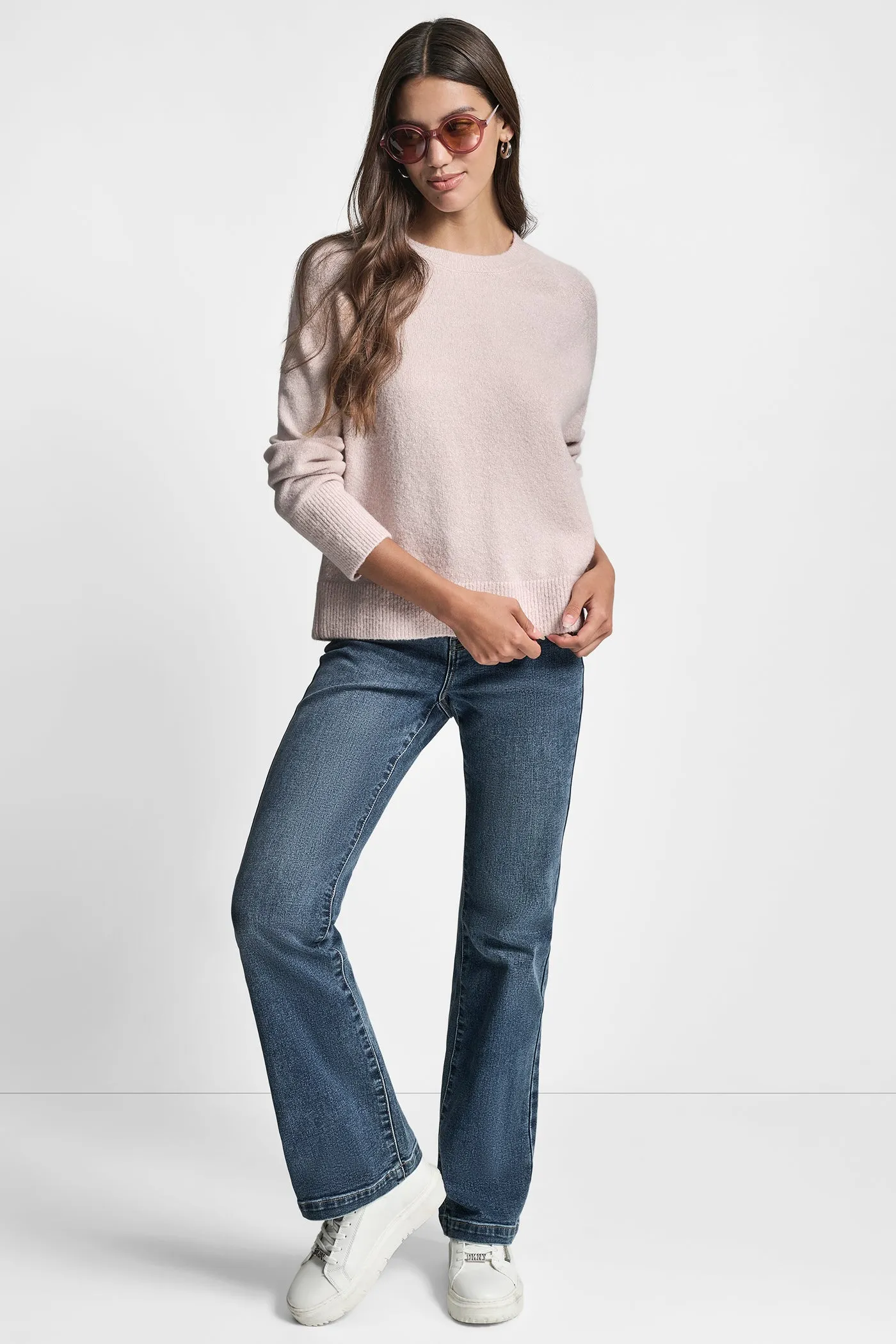 METALLIC SWEATER sold by DKNY product image thumbnail 5