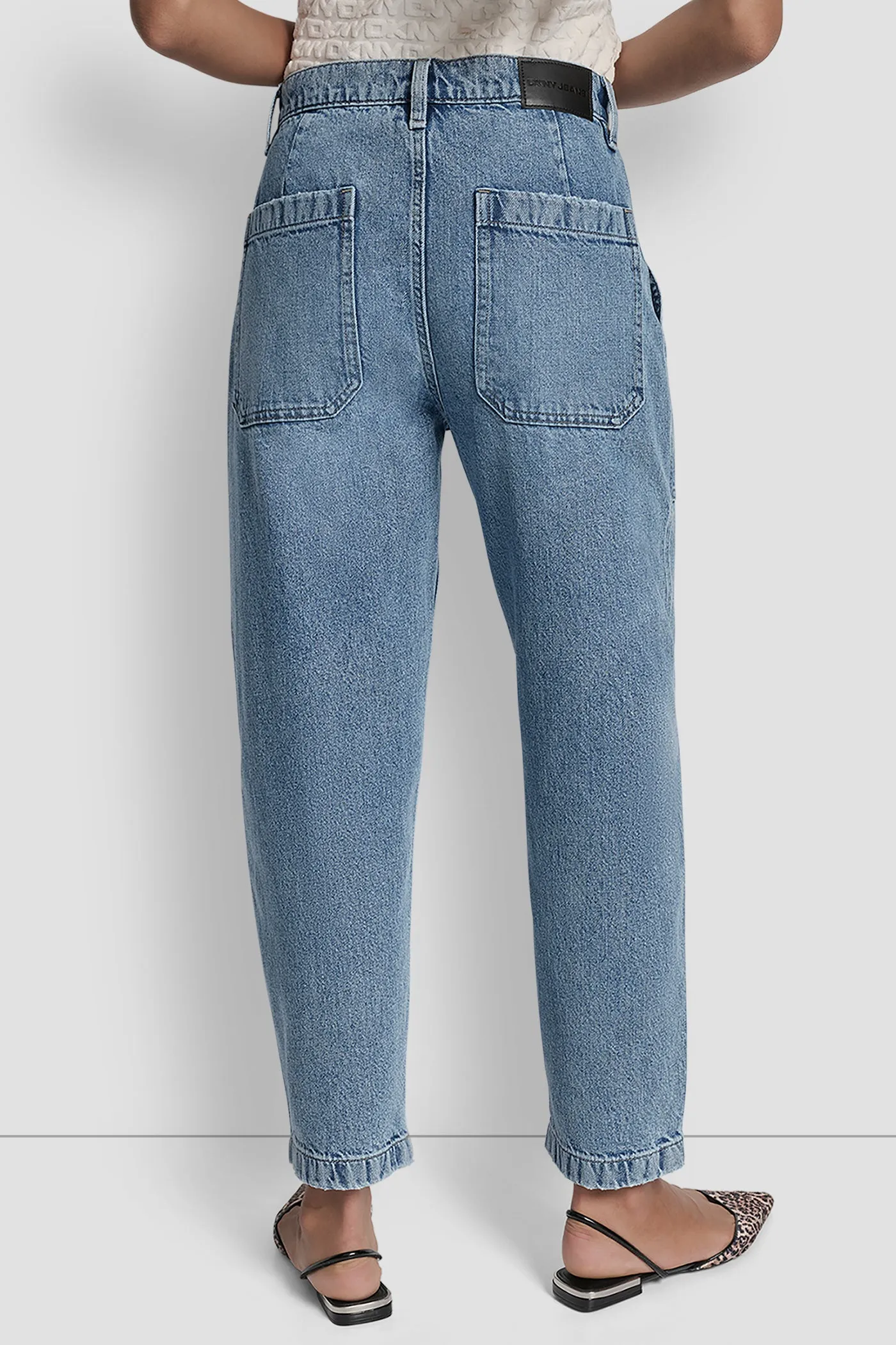 HIGH-RISE UTILITY BARREL LEG sold by DKNY product image thumbnail 2