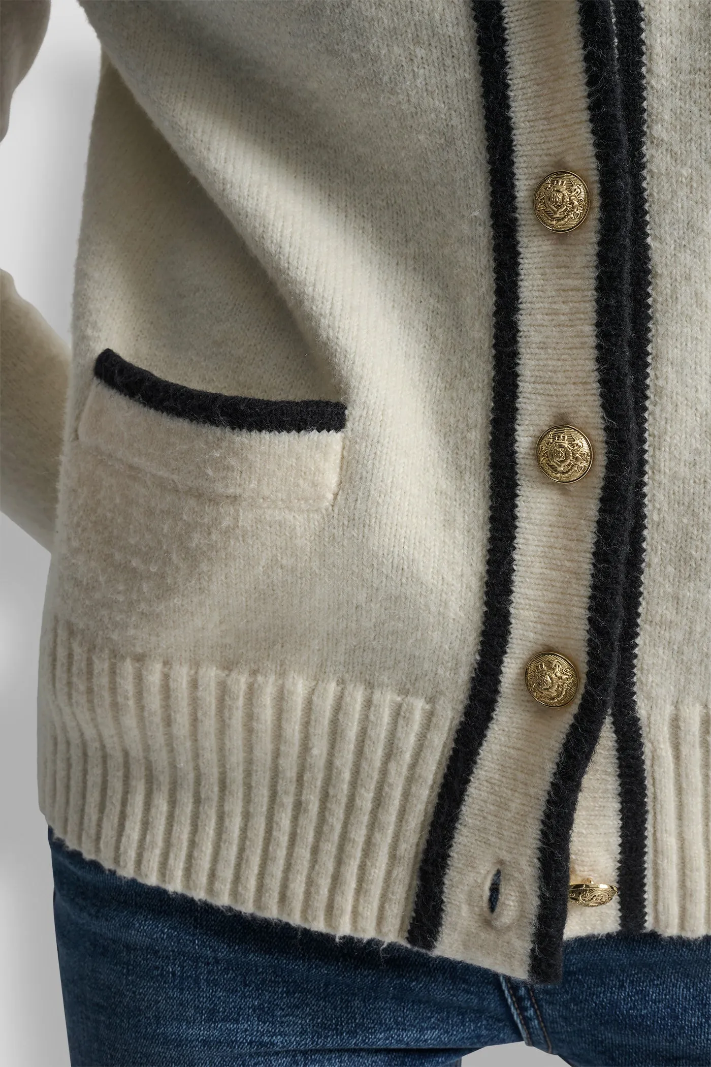 TIPPED CARDIGAN sold by DKNY product image thumbnail 5