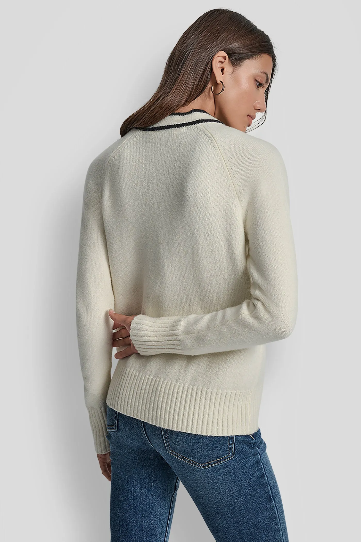 TIPPED CARDIGAN sold by DKNY product image thumbnail 2