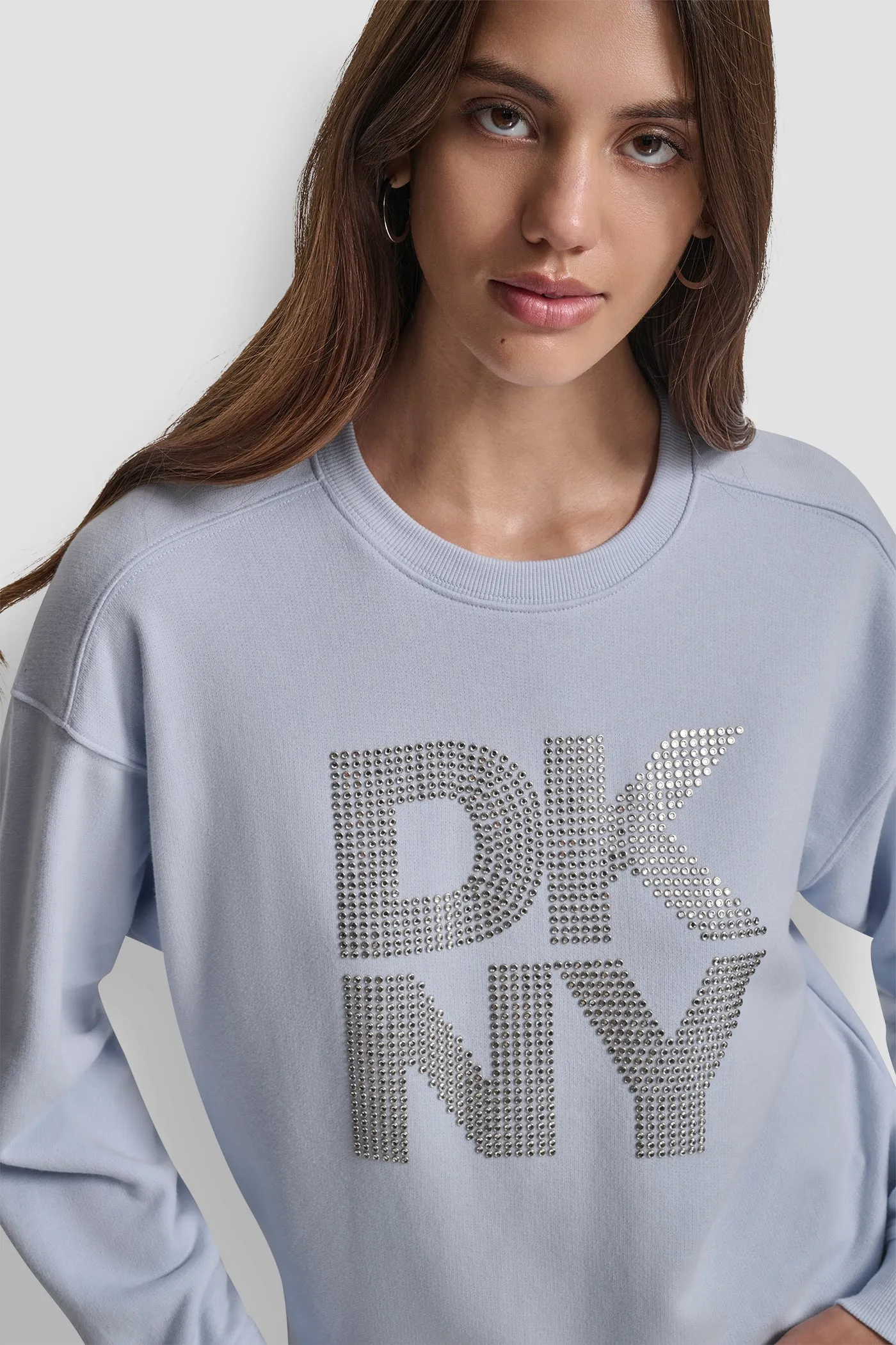 EMBELLISHED LOGO SWEATSHIRT sold by DKNY product image thumbnail 5