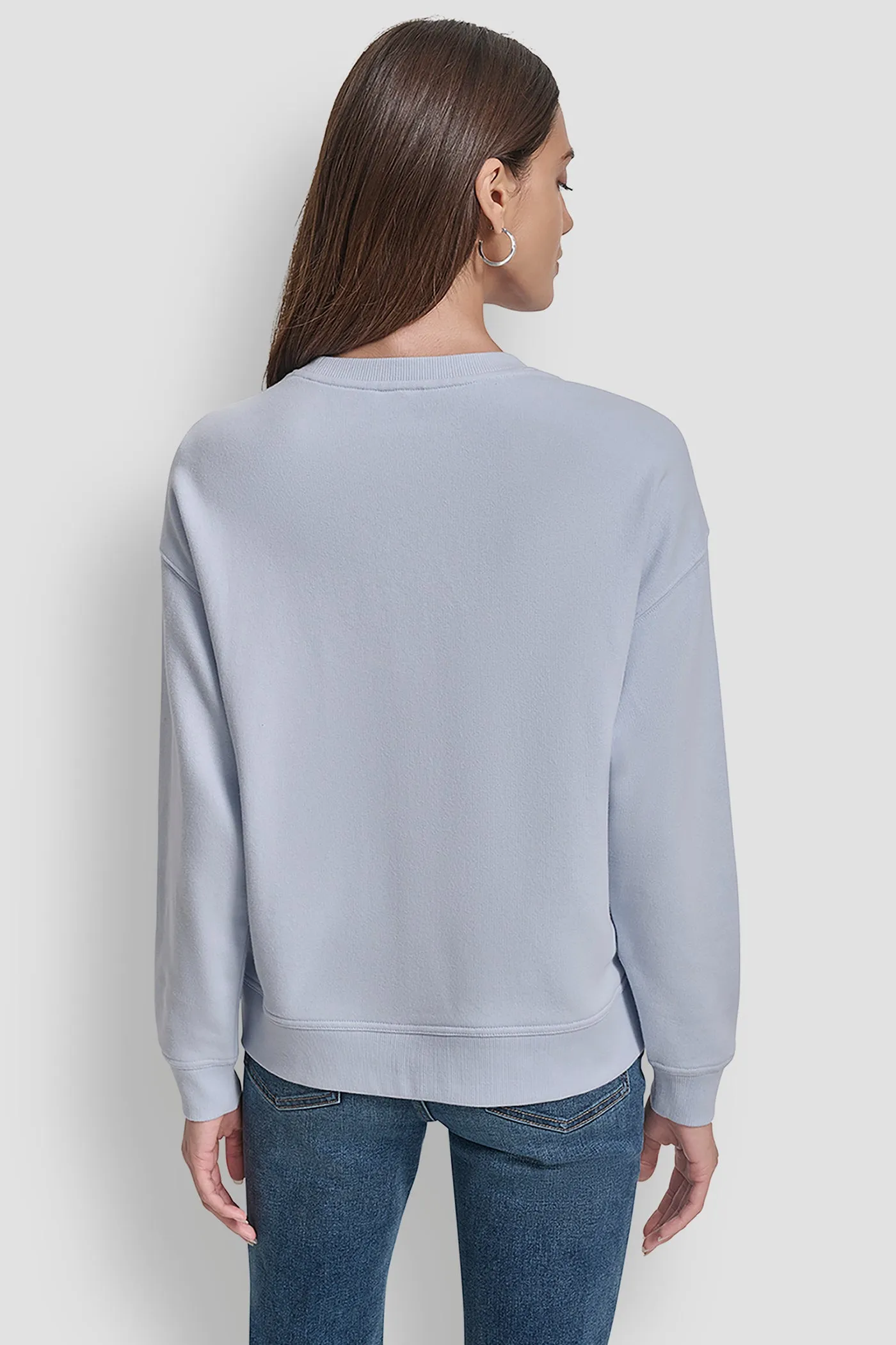 EMBELLISHED LOGO SWEATSHIRT sold by DKNY product image thumbnail 2