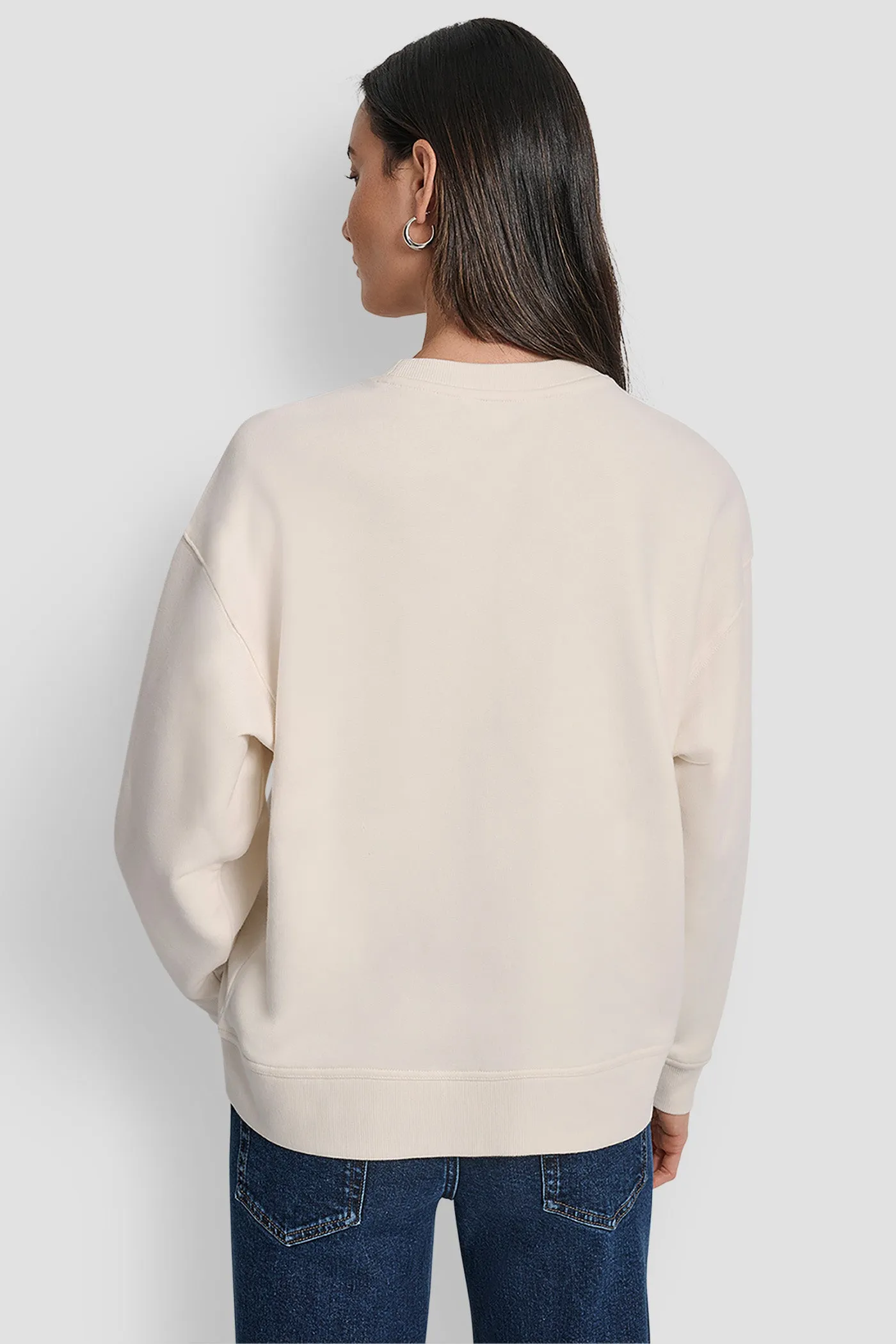 EMBELLISHED LOGO SWEATSHIRT sold by DKNY product image thumbnail 2