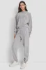 EXPLODED RHINESTONE VARISTY LOGO HIGH RISE RELAXED sold by DKNY