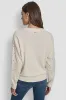 LONG SLEEVE RHINESTONE CREW NECK SWEATER sold by DKNY