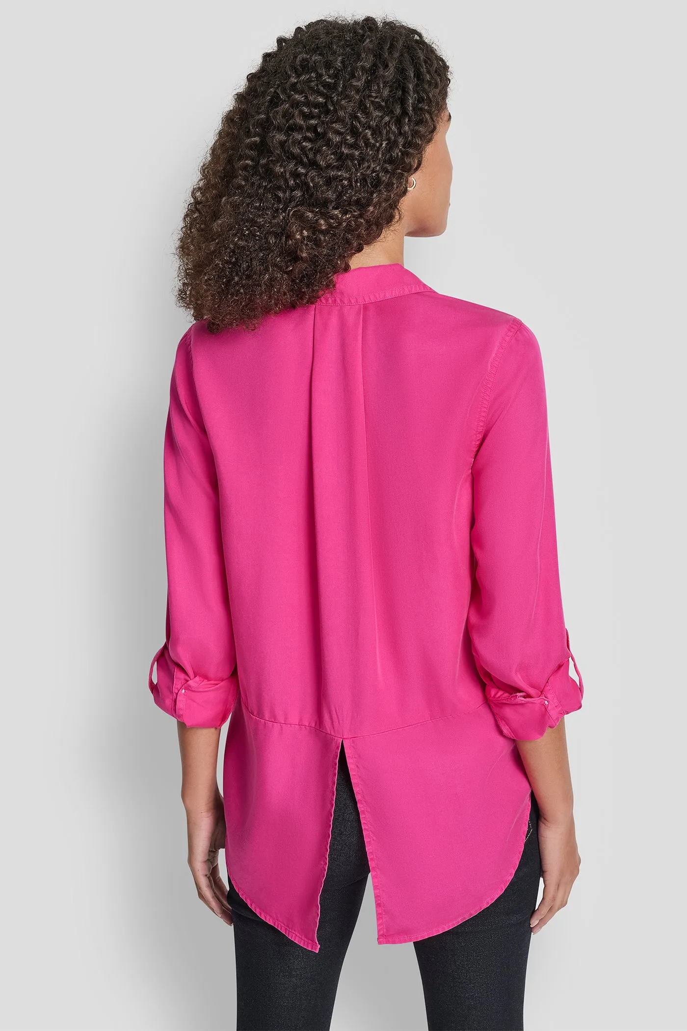 SPLIT BACK BUTTON FRONT WITH ROLL TAB sold by DKNY product image thumbnail 2