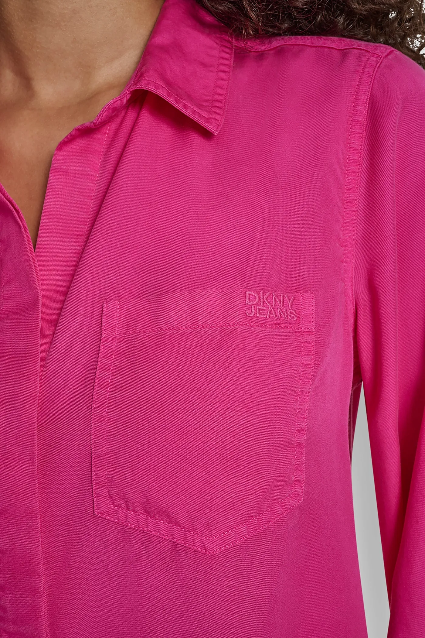 SPLIT BACK BUTTON FRONT WITH ROLL TAB sold by DKNY product image thumbnail 4